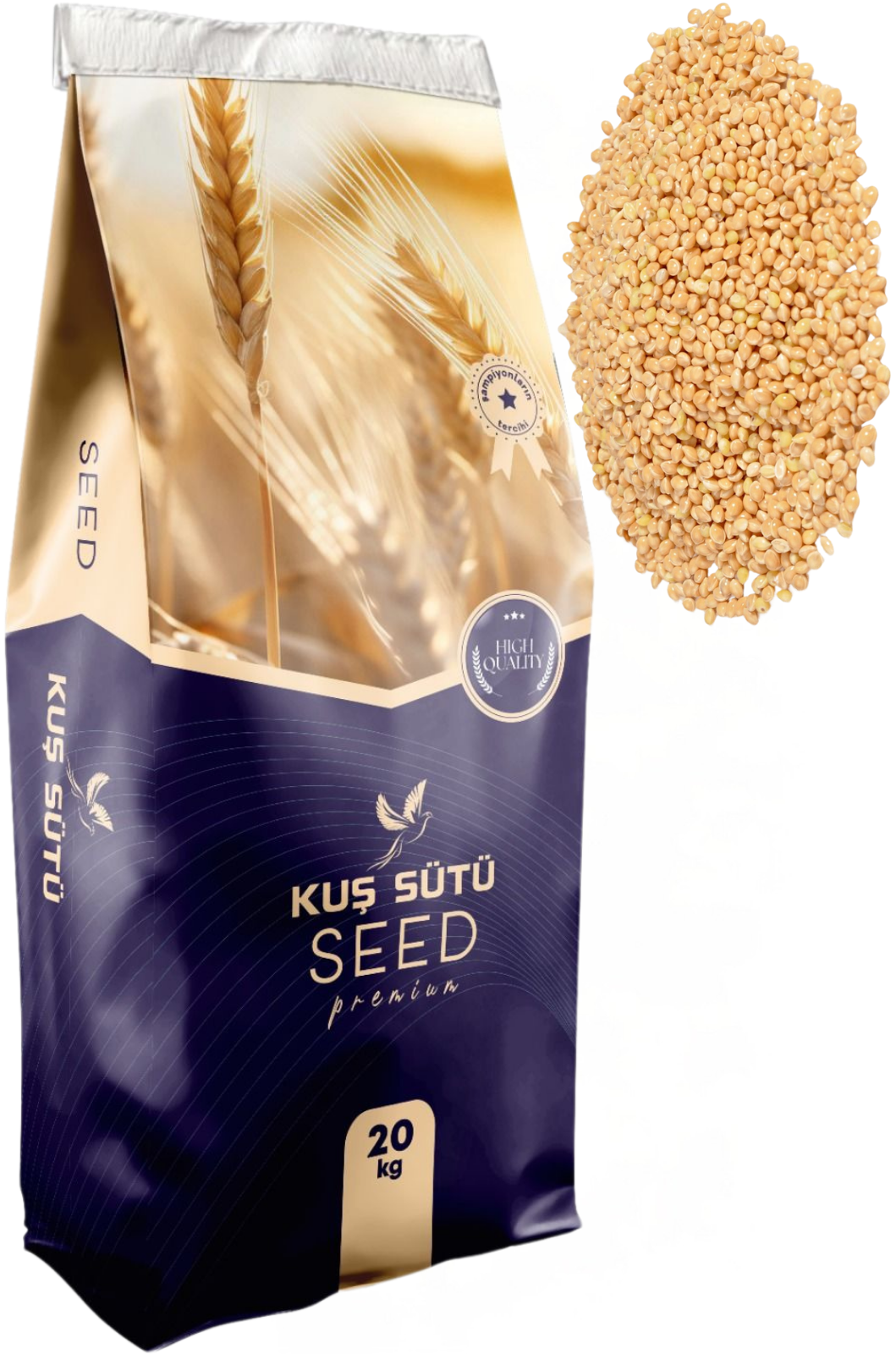 Kuş Sütü Ak Darı 20 Kg