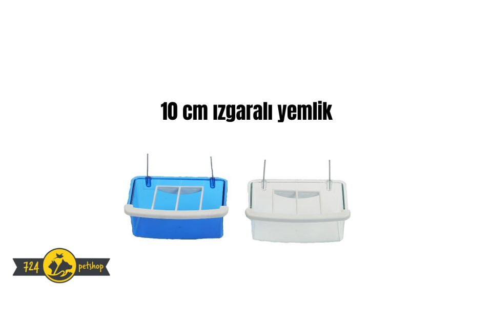 7/24 Telli Izgaralı Yemlik 10 cm 1 Adet