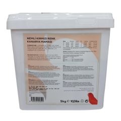 Champıona racer nemli kırmızı renk kanarya maması  5 kg
