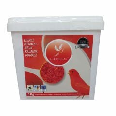 Champıona racer nemli kırmızı renk kanarya maması  5 kg