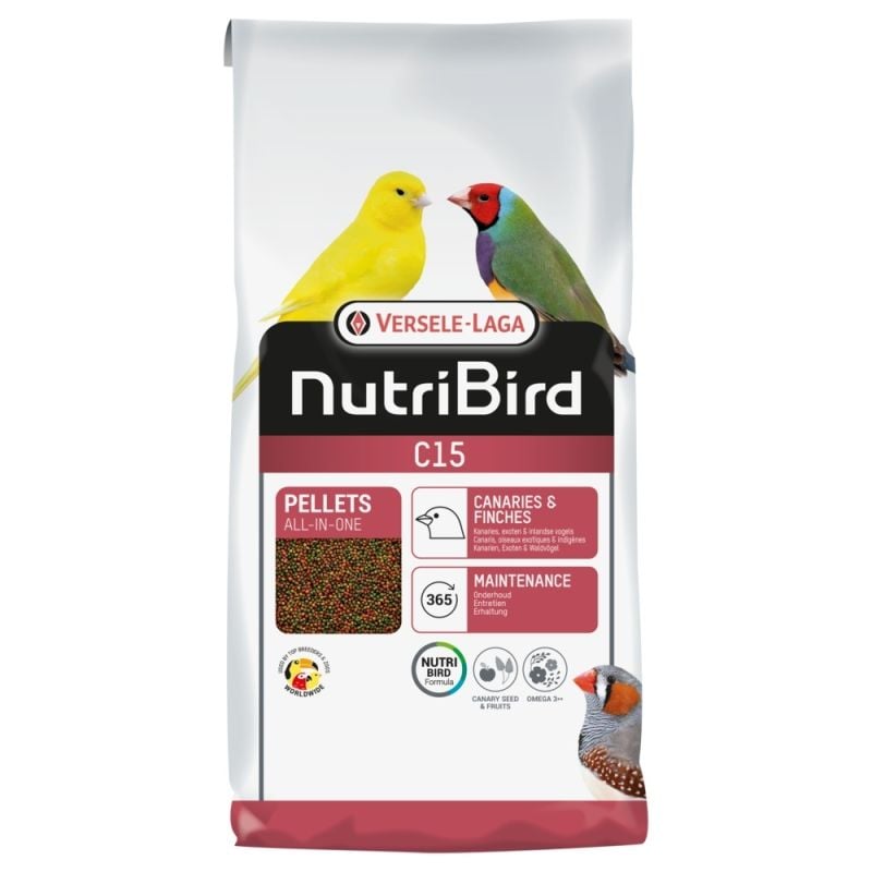 Versele Laga Nutrıbırd C15 Kanarya Pelet Yem 1 Kg (Bölünmüş)