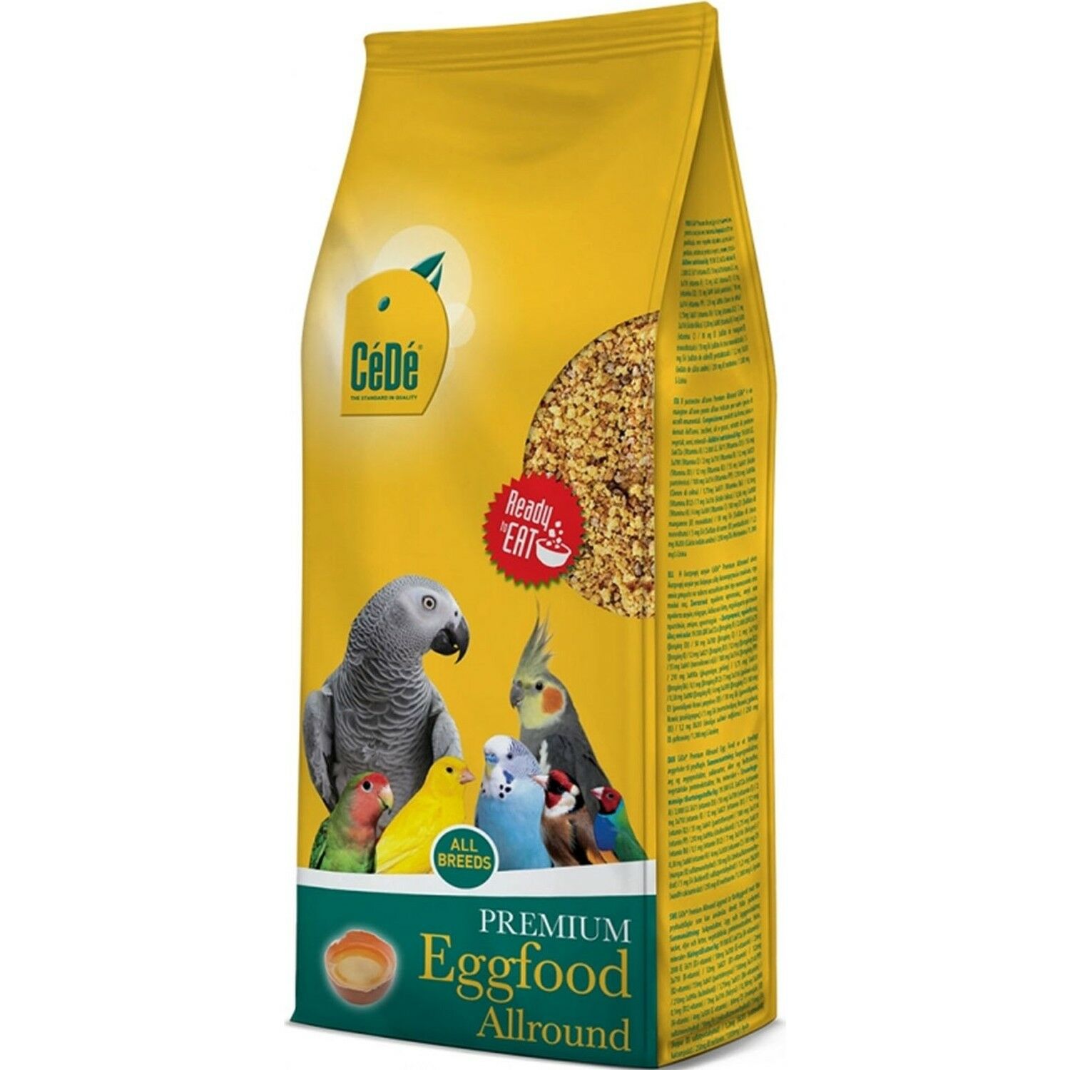 Cede Allround Tüm Kuşlar İçin Islak Mama 10 Kg (Morbido)