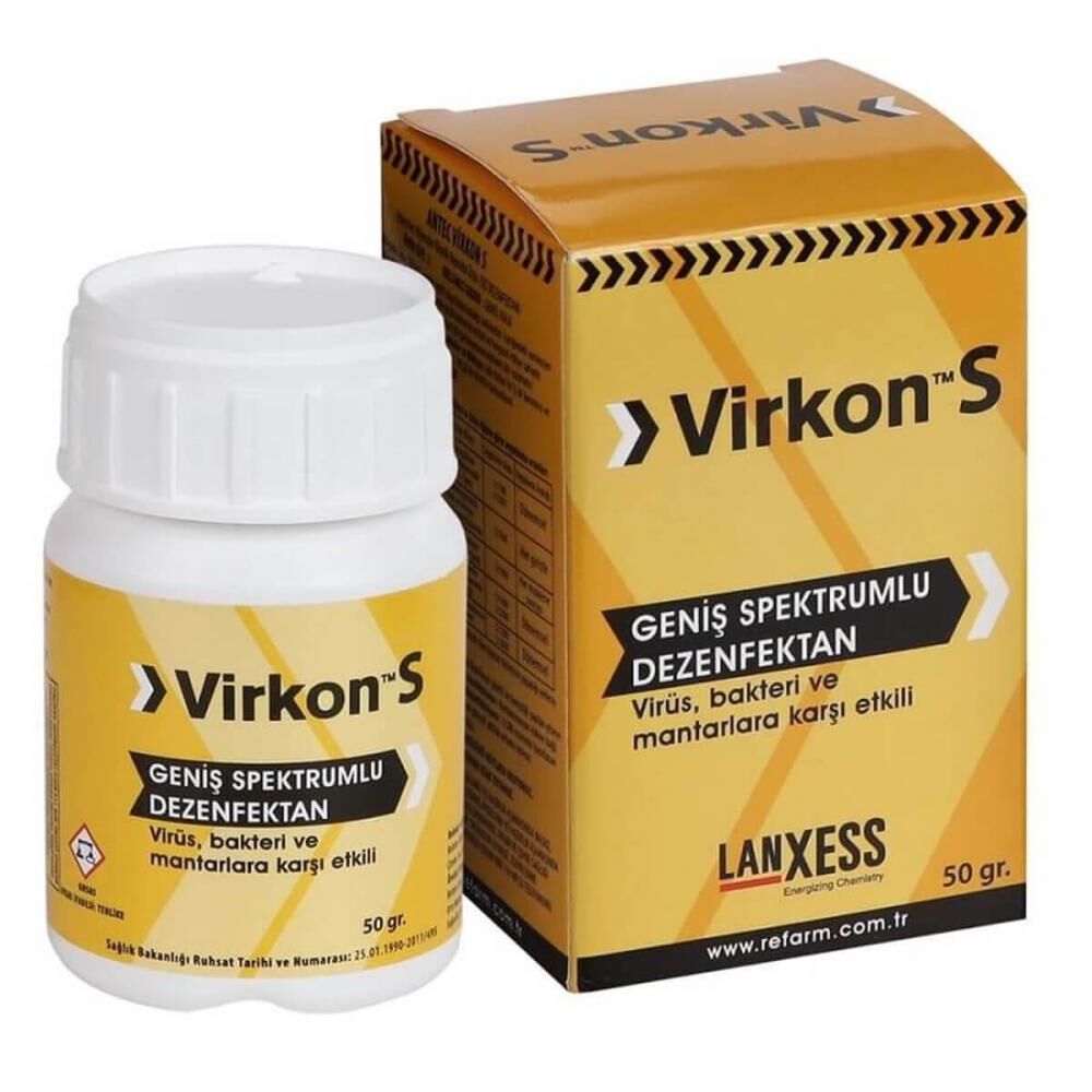 Virkon S Geniş Spektrumlu 50 Gr