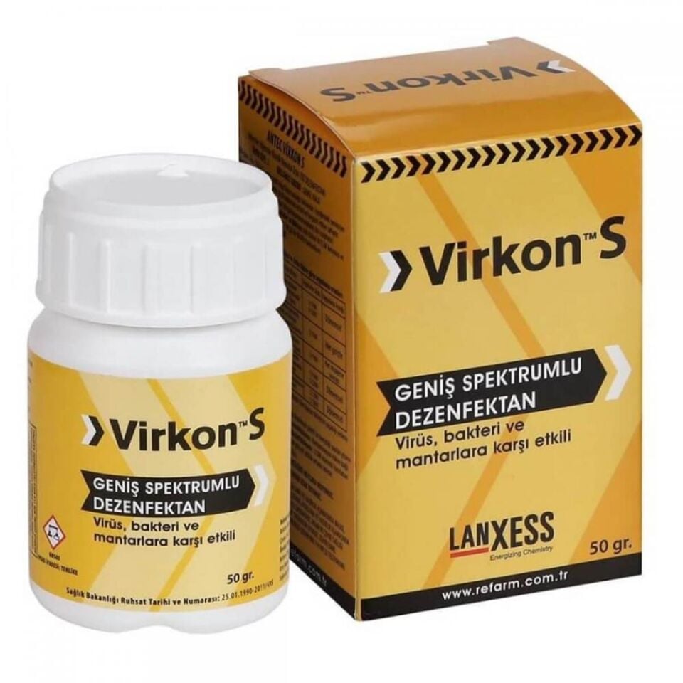 Virkon S Geniş Spektrumlu 50 Gr