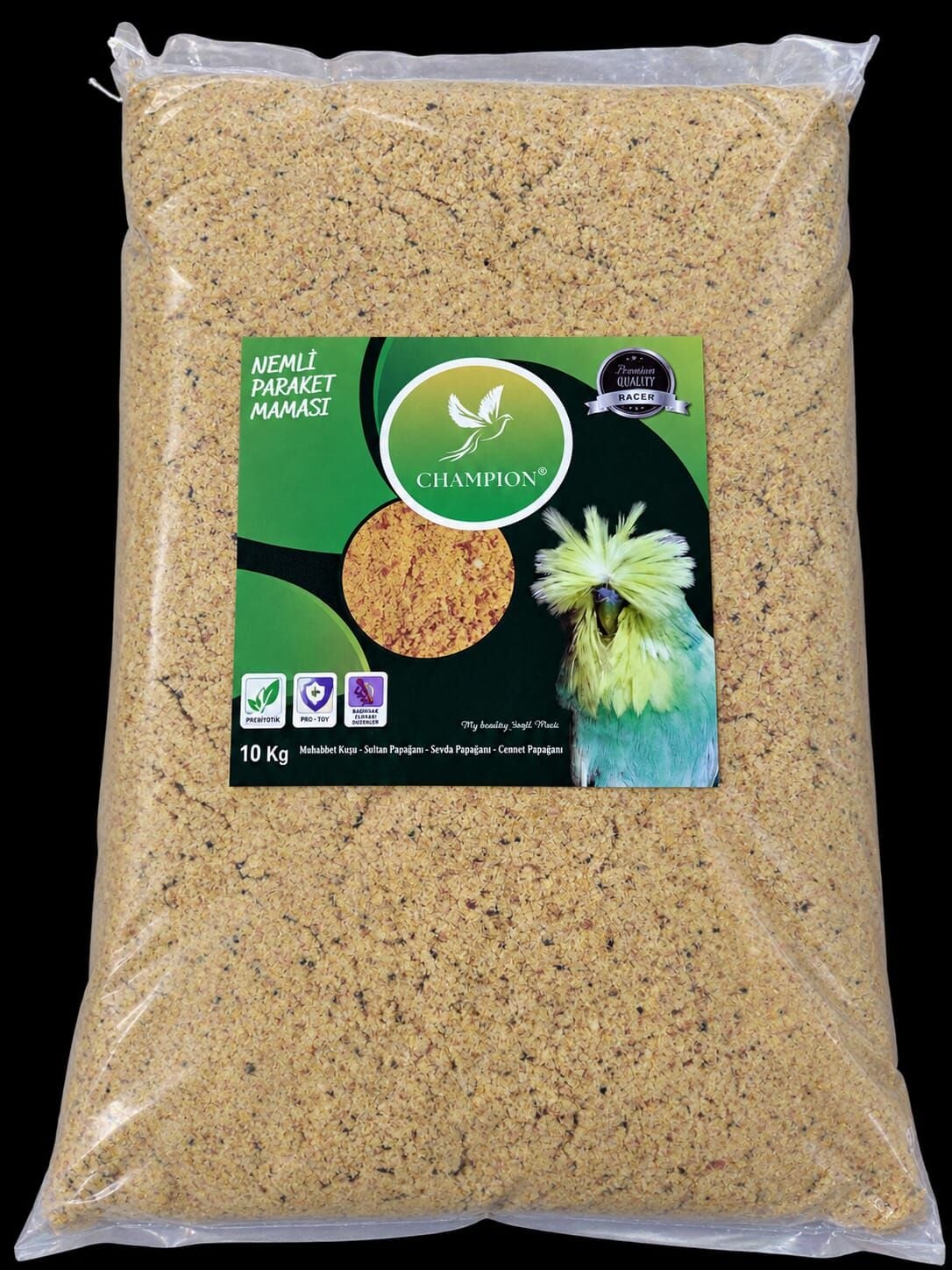 Champıona racer nemli paraket maması 10 kg