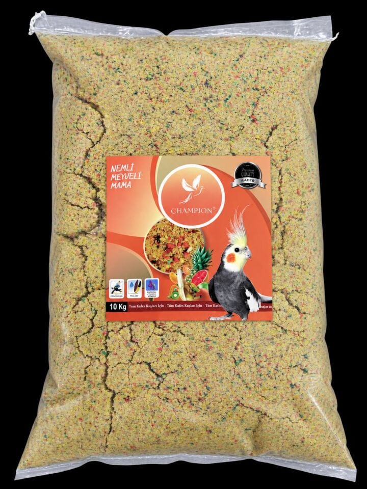 Champıona racer nemli meyveli mama 10 kg