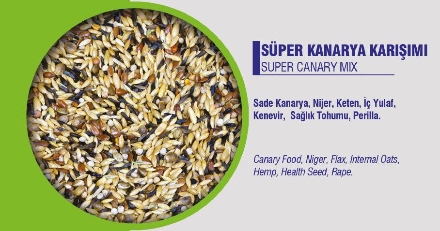 Vivid Süper Lux Karışık Kanarya Yemi 20 Kg